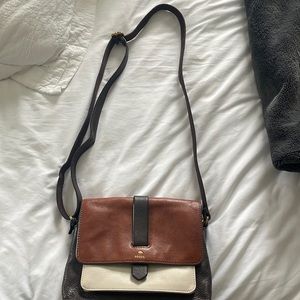 Fossil Leather Crossbody Purse